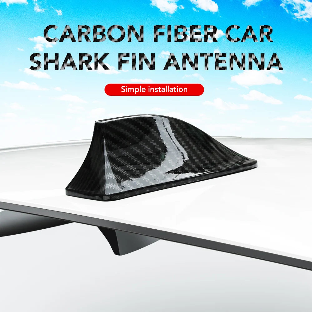 Carbon Fiber Style Shark Fin Antenna for Select SEAT Models