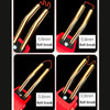A set of professional 2-in-1 plastic welding kits featuring hot staplers with 0.8mm and 0.6mm belt breaks.