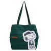 Snoopy Canvas Tote Bag with Crossbody Strap