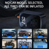 Cordless Rechargeable Tire Inflator with Digital Pressure Gauge