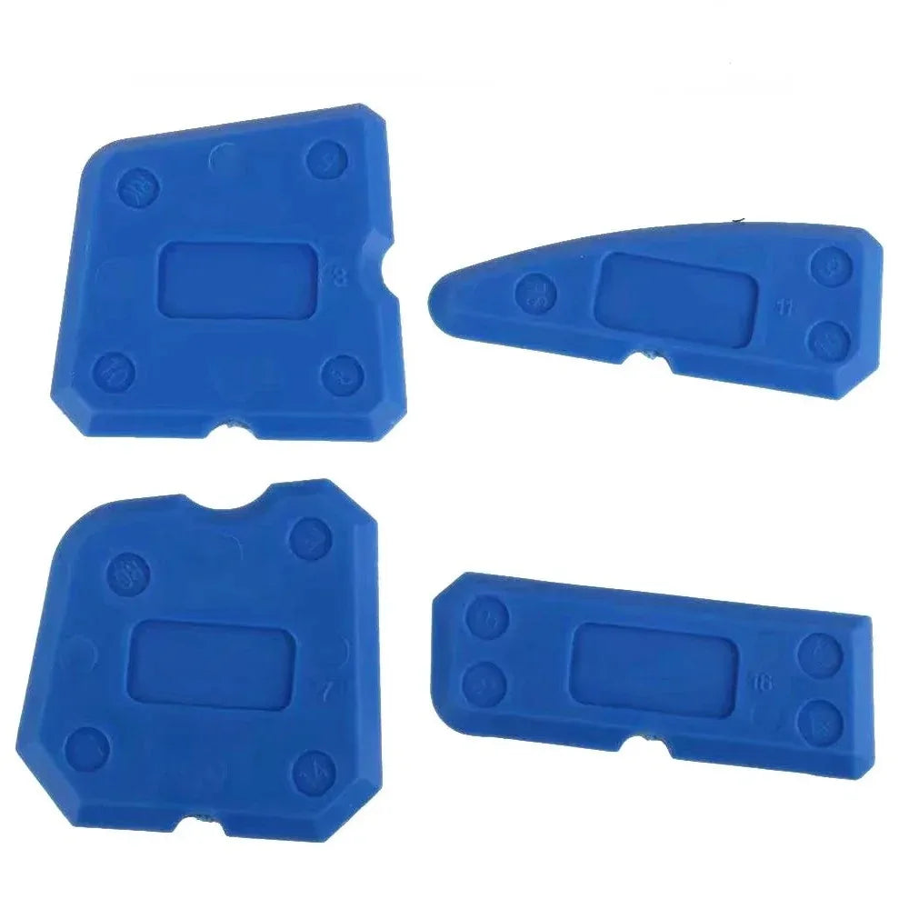 5-Piece Silicone Caulking Tool Kit with Scraper and Spreader