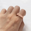 Personalized Stainless Steel Name Ring