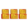 Pack of four JAYSUING Acne Soap bars in yellow and green packaging