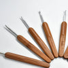 Bamboo Handle Crochet Hooks Set (0.5mm–6.0mm)