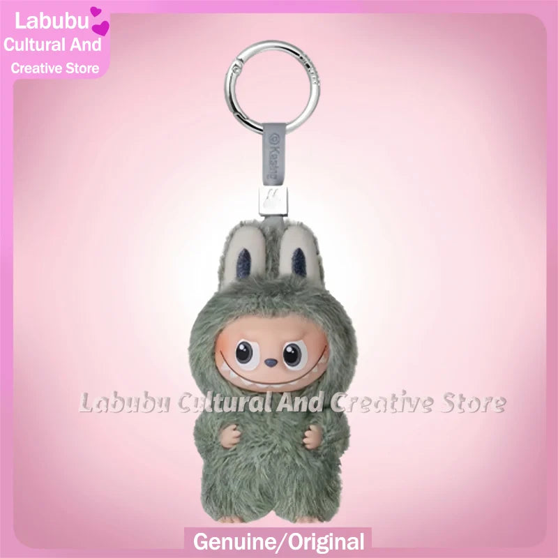 Labubu The Monsters Vinyl Face Plush Doll Pendant Keychain