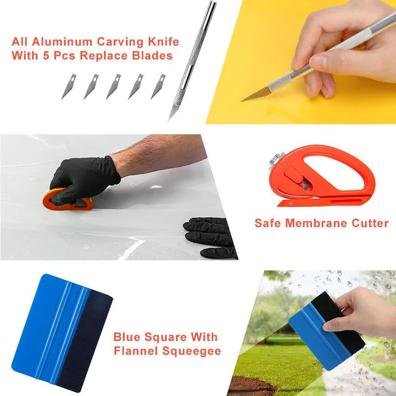Complete Window Tint Installation Tool Kit