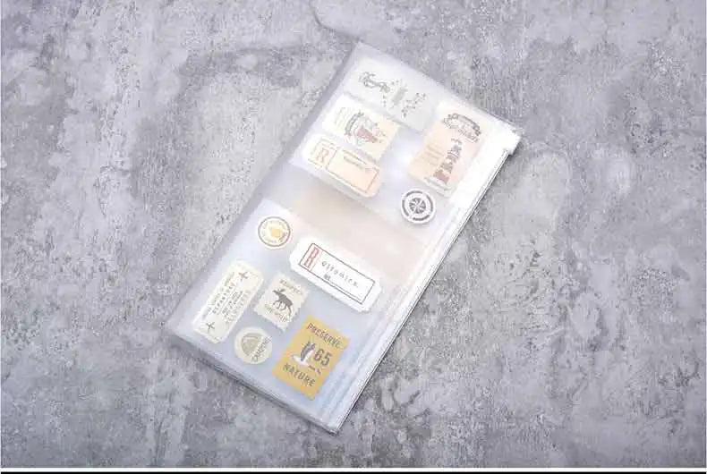 PVC Zipper Pouch for Traveler's Notebook