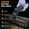 Cordless Electric Grill Brush with 360° Spin Cleaning Head – Rechargeable BBQ Scrubber
