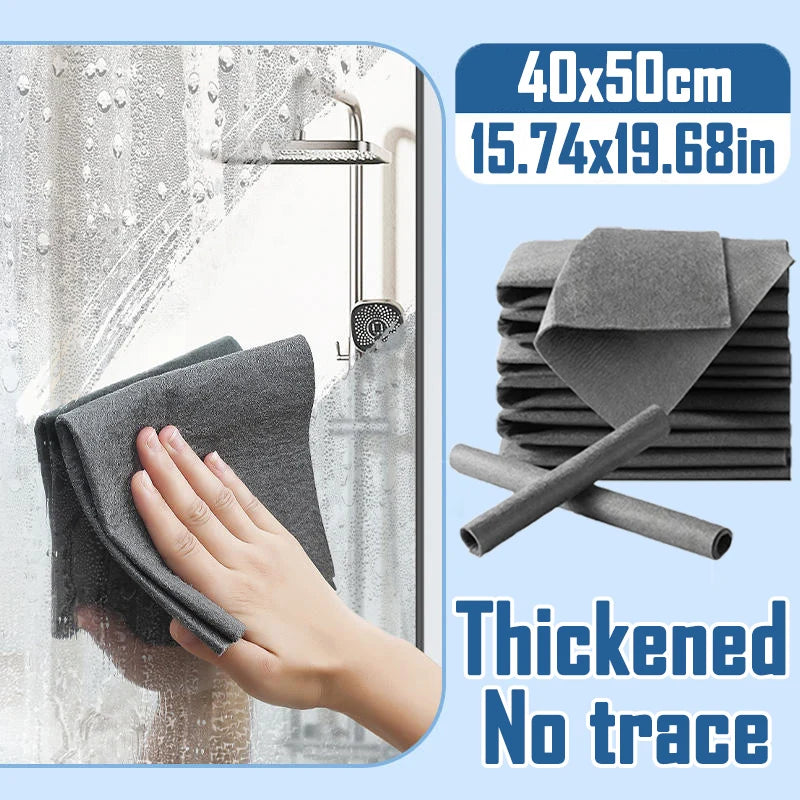 Reusable Microfiber Glass Cleaning Cloth