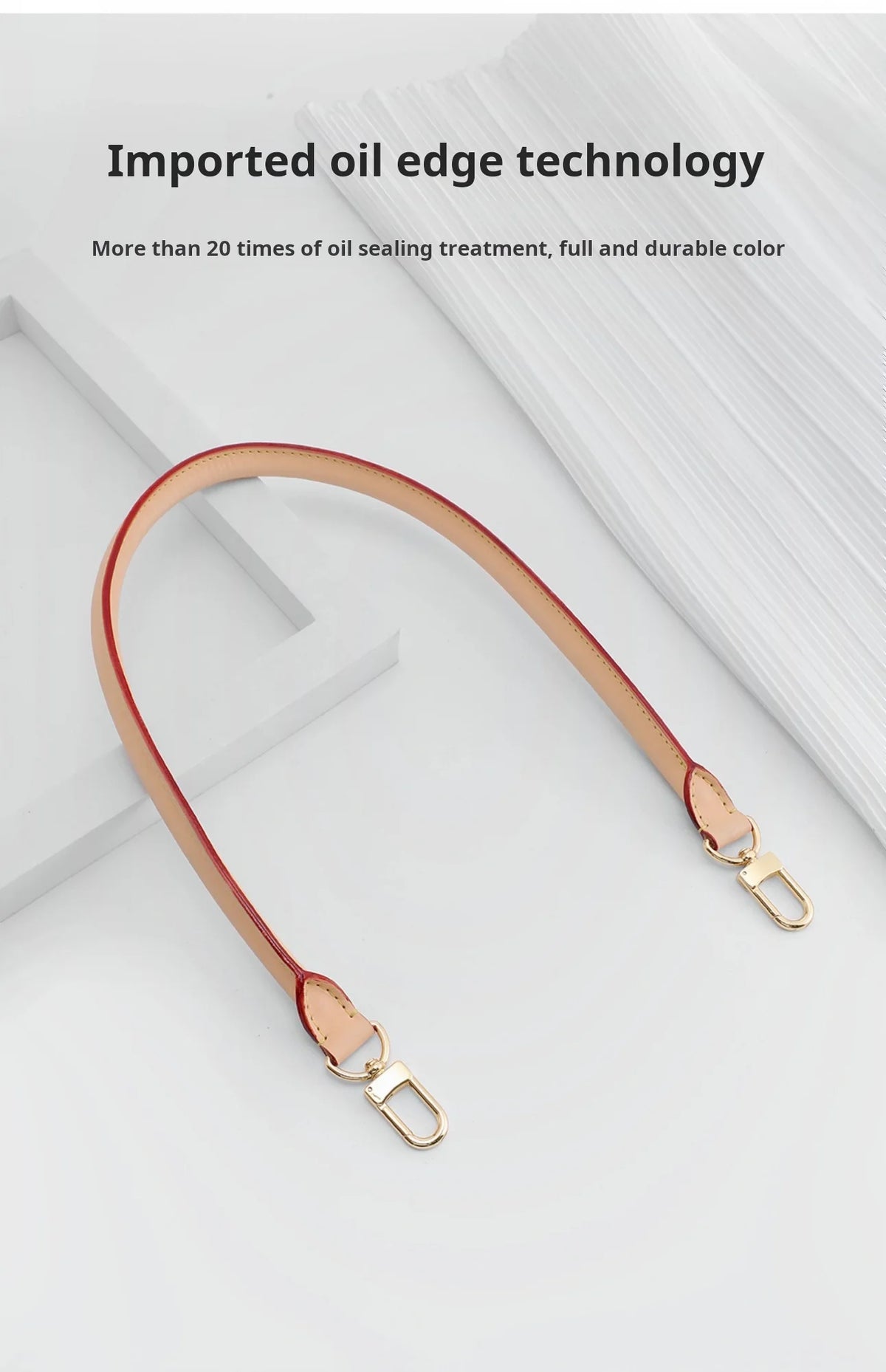 Genuine Leather Bag Strap for Classic Handbags