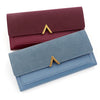 Women's Tri-Fold PU Leather Wallet with Coin Pocket