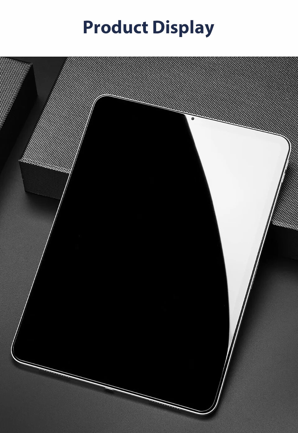 Privacy Shield Tempered Glass Screen Protector for iPad