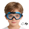 Kids Anti-Fog Swim Goggles with Nose Clip & Earplugs