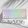 Crystal Clear Jelly Keycaps with Side-Printed Legends for Mechanical Keyboards