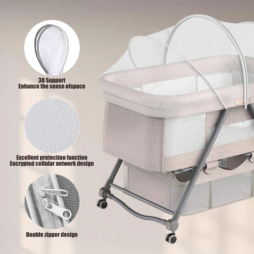Portable Baby Mosquito Net for Bassinet, Stroller & Crib