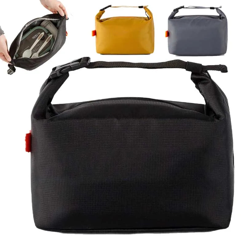 Insulated Oxford Lunch Bag with Aluminum Foil Lining