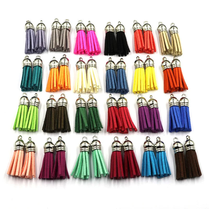 Suede Faux Leather Tassels for DIY Jewelry and Accessories