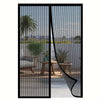Self-Sealing Magnetic Screen Door