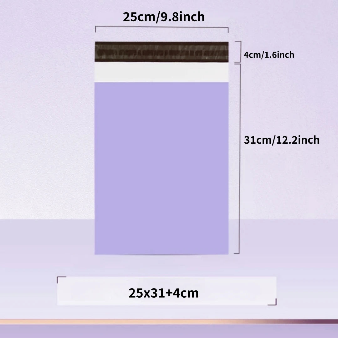 Matte Pink Poly Mailers - Waterproof Self-Sealing Shipping Bags