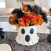 Ghost Halloween Planter Vase – Cute Ceramic Ghost Decor for Home