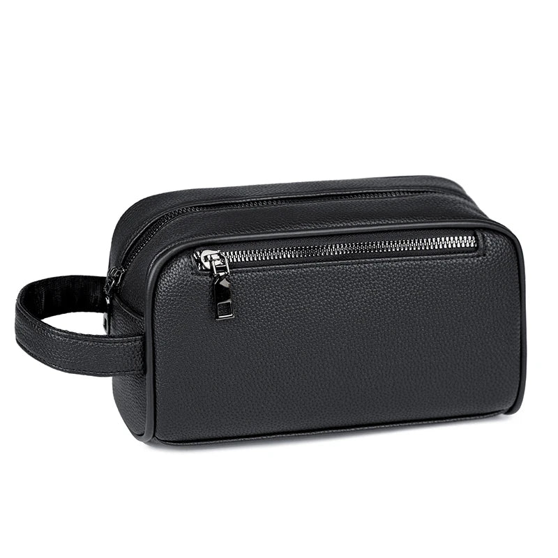 Men's PU Leather Casual Crossbody Clutch Bag