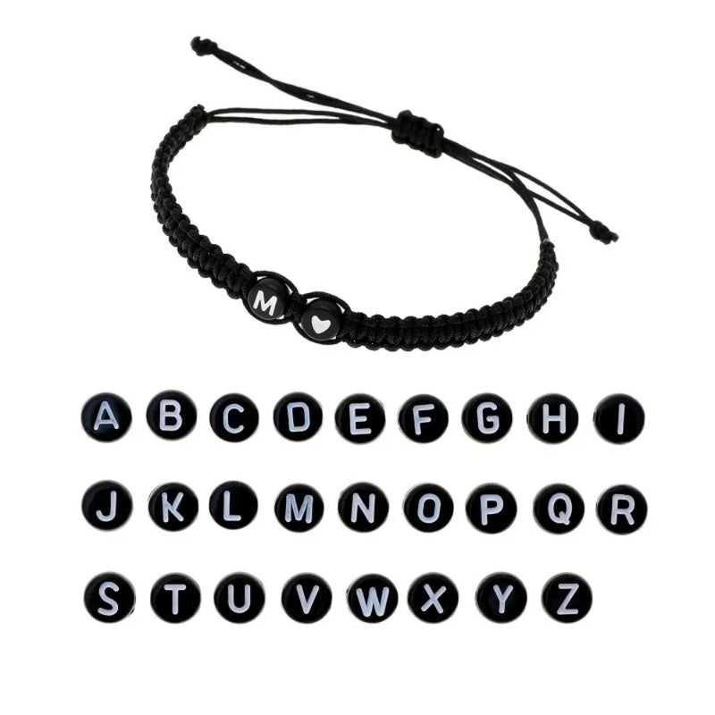 Personalized Heart Initial Bracelet