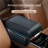 Universal Leather Armrest Cushion with Storage Pocket
