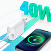 USB-C 40W Fast Charger with 1M Cable for iPhone