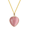 Minimalist Heart Pendant Necklace