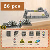Magnetic Tiles Road Building Set for Kids