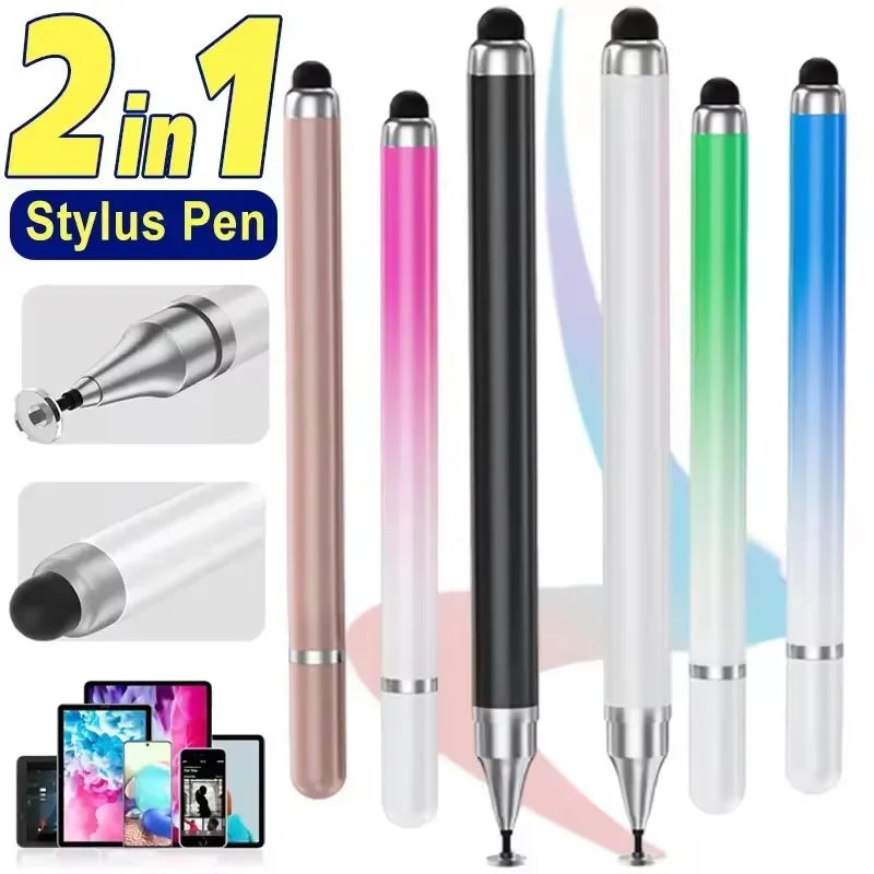 2-in-1 Universal Stylus Pen for Touch Screens