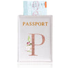 Elegant Rose Gold Passport Cover