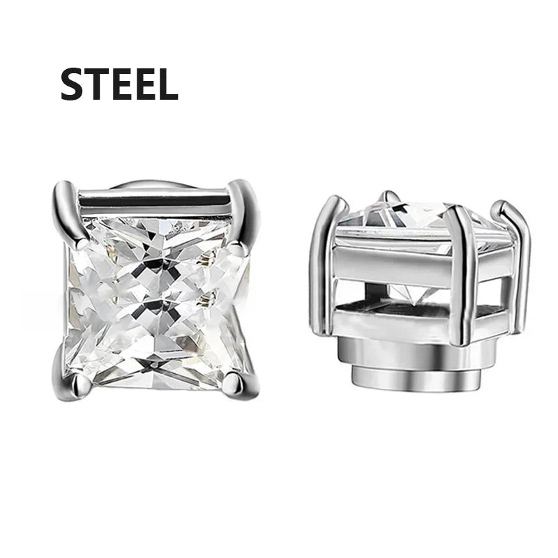 Magnetic Stud Earrings for Non-Pierced Ears