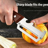 Wooden-Handle Multi-Function Kitchen Peeler