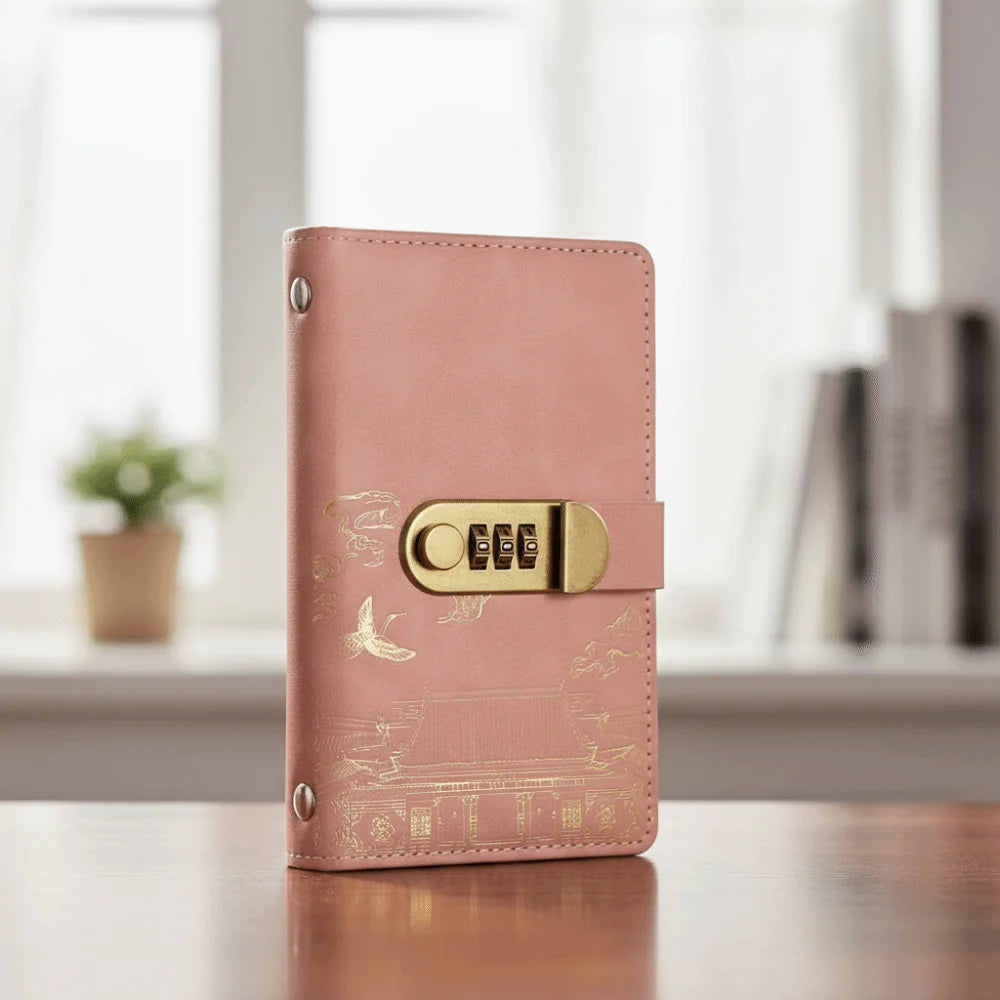 Money Saving Binder with Lock – Budget Organizer Wallet