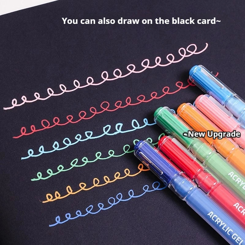 Vibrant Gel Pen Set – Smooth Writing for Art, Notes & Journaling