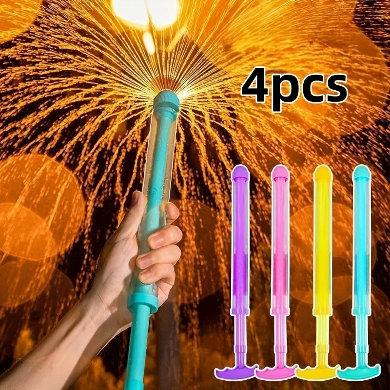 Colorful Fireworks Water Gun Set (4-Pack)