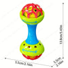 Baby Rattle Set with Spinning Beads – Sensory Toy for Infants