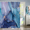 Luxury Marble Abstract Fluid Pattern Shower Curtain