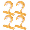 Adjustable Curtain Rod Brackets - Set of 2, 4, or 8