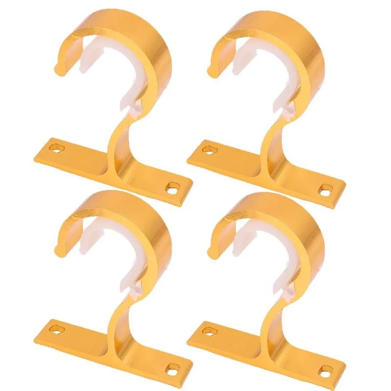 Adjustable Curtain Rod Brackets - Set of 2, 4, or 8