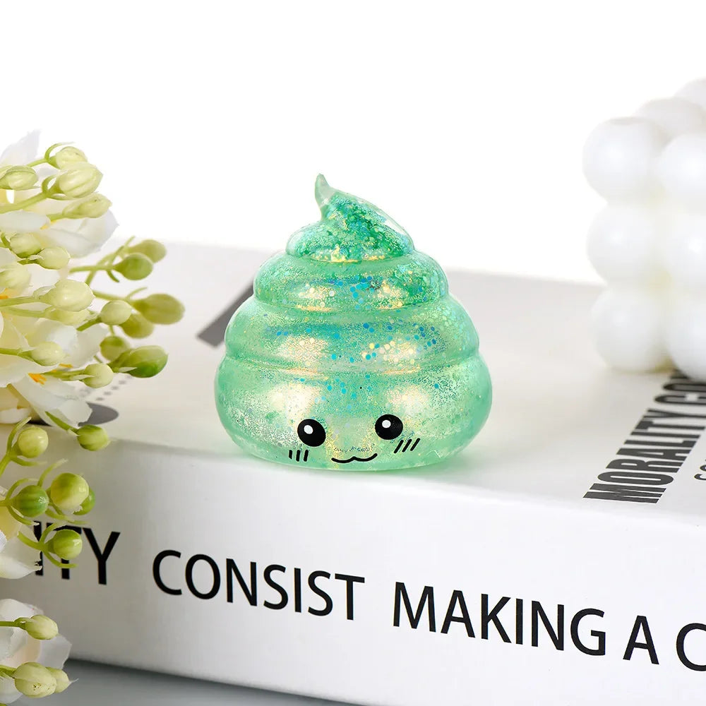 أدوات ضغط (Squishy) ومُهدئات للتوتر لامعة
