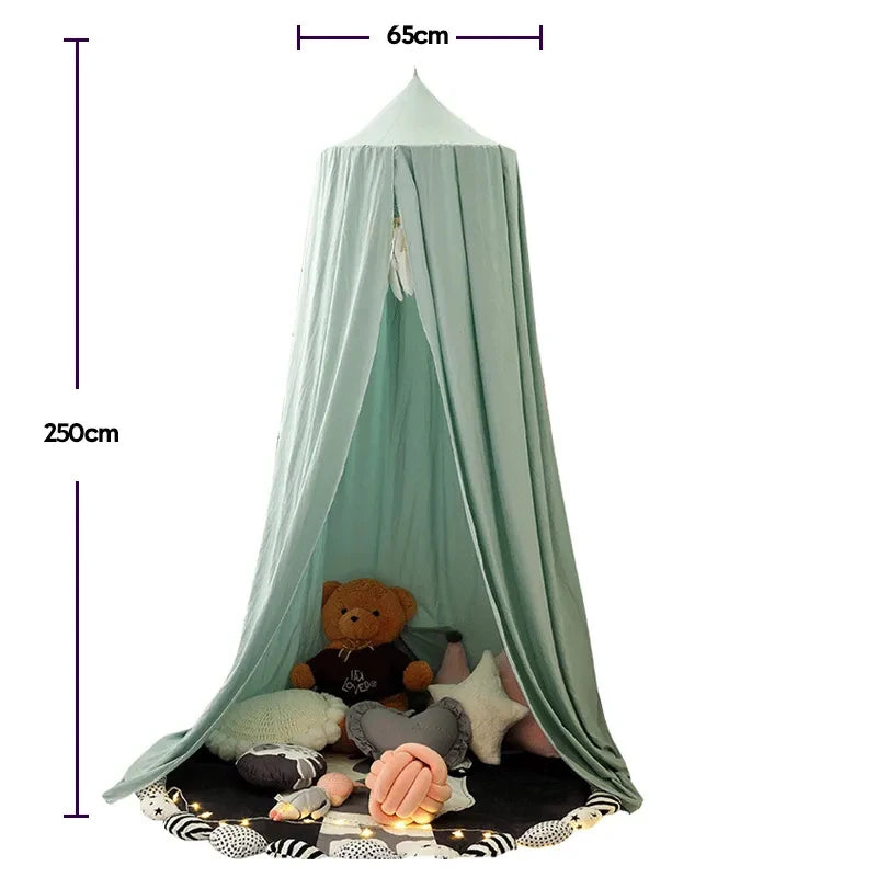 Princess Canopy Bed Net for Kids – Mosquito Protection & Dreamy Room Decor