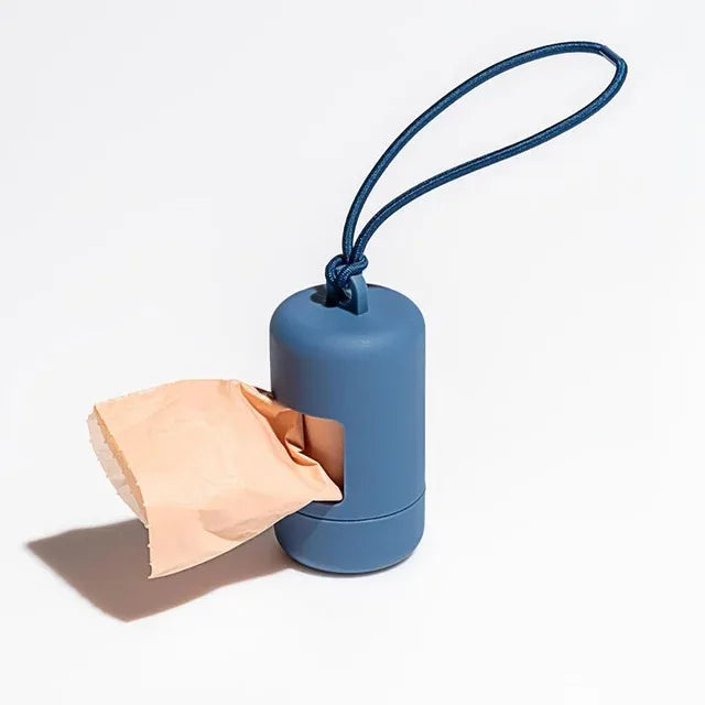 Dispensador Portátil de Bolsas para Heces de Perro