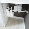 Adjustable Telescopic Curtain Rod with Spring-Loaded Ends