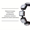 Universal Car LED Daytime Running Lights – Flexible 6-SMD Bulbs (White or Ice Blue, DC 12V)