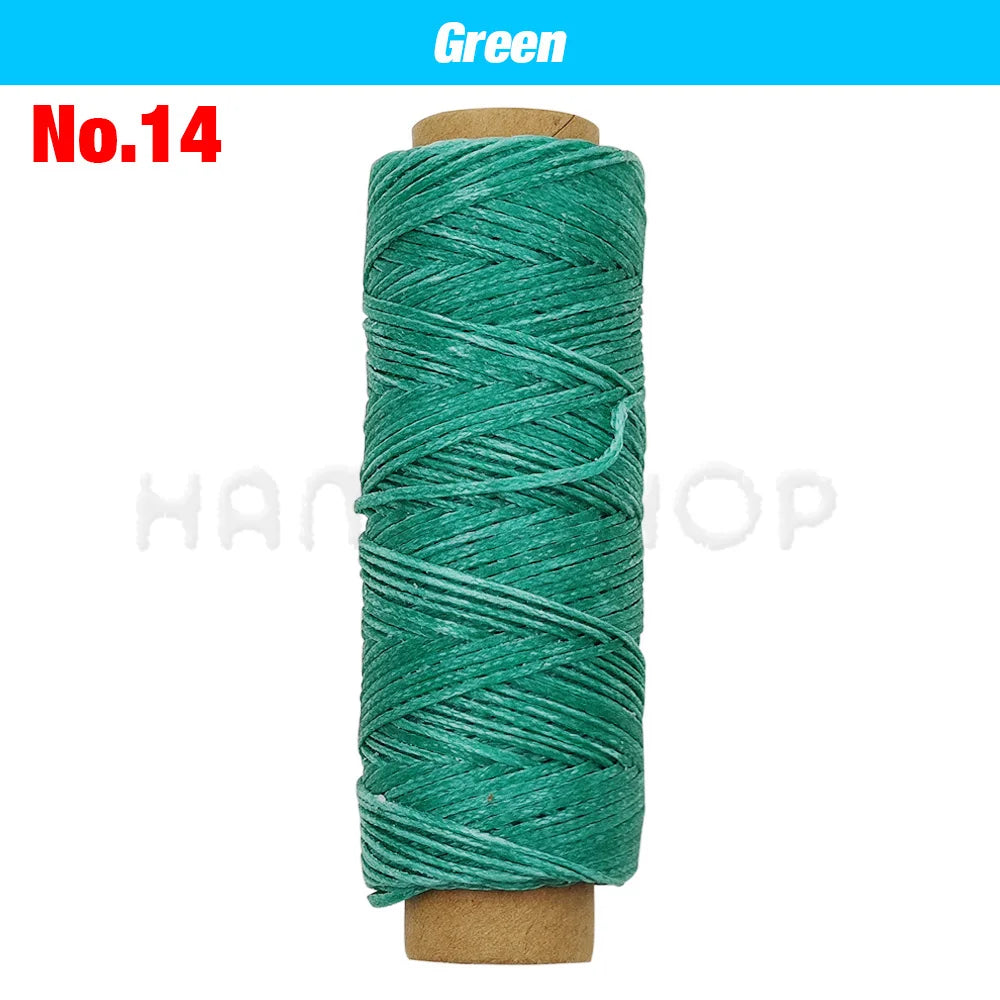 Flat Waxed Polyester Thread for Leathercraft and Sewing