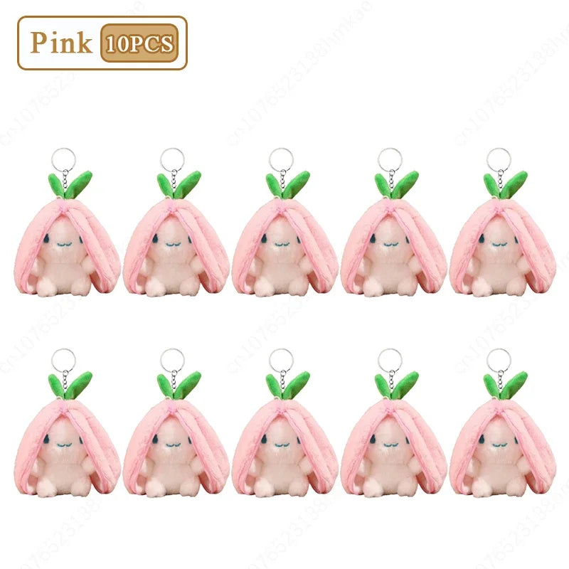 Reversible Easter Bunny & Carrot Plush Toy