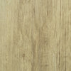 Close-up of light beige wood grain vinyl flooring tiles with visible vertical grain texture.