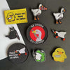 Quirky Animal Applique Patches with Hook and Loop Backing